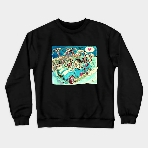 Ride Crewneck Sweatshirt by francoviglino